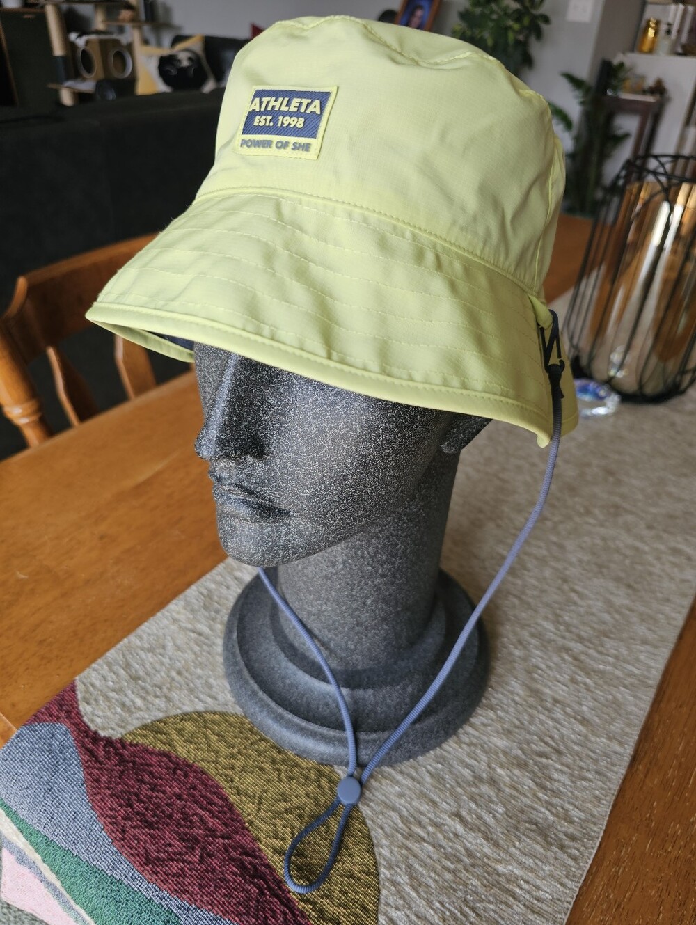 NWT Athleta Reversible Coasting Bucket Hat With FREE Socks